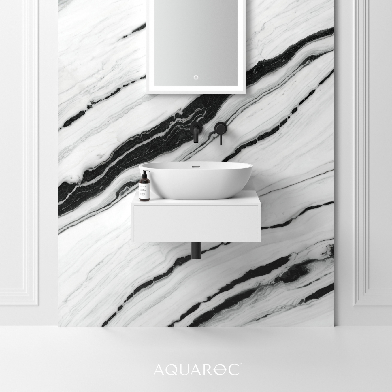 Cassetti Wall Hung Vanity Drawer Unit 600