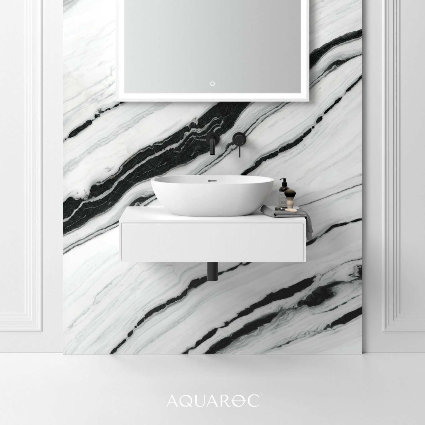 Cassetti Wall Hung Vanity Drawer Unit 800