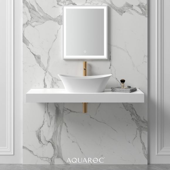 Mayfair Solid Surface Stone Resin Counter Top Basin 580