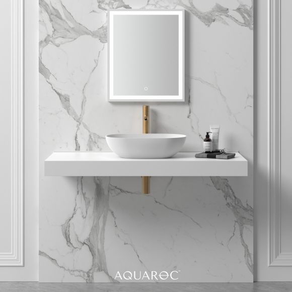 Florence Solid Surface Stone Resin Counter Top Basin 500