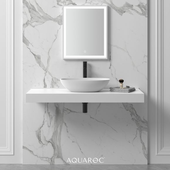 Aria Solid Surface Stone Resin Counter Top Basin 530