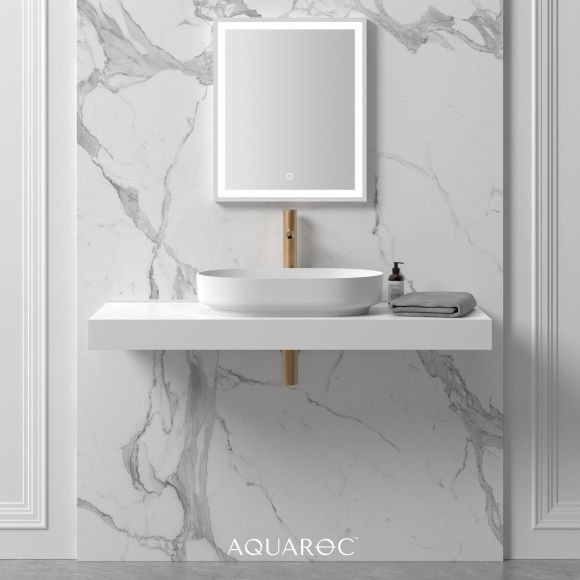 Rivera Solid Surface Stone Resin Counter Top Basin 580