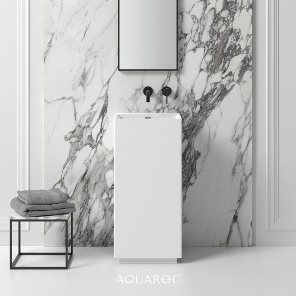 Kudos Solid Surface Stone Resin Freestanding Basin 420