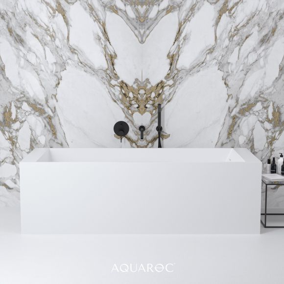 Modena Solid Surface Stone Resin Freestanding Bath 1800