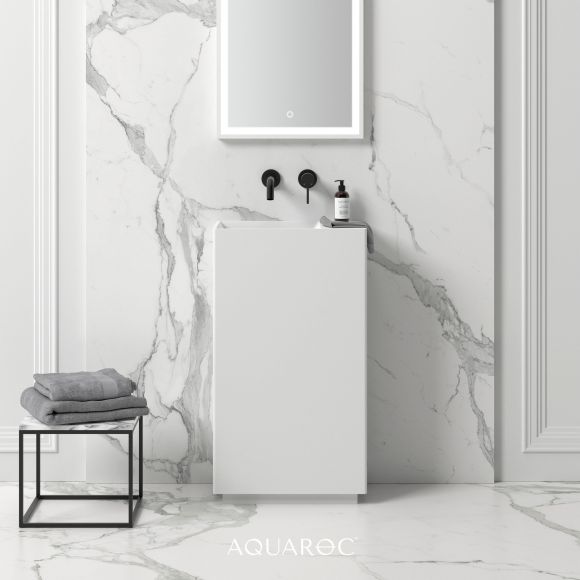 Ethos Solid Surface Stone Resin Freestanding Basin 500