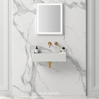 Mode Solid Surface Stone Resin Wall Hung Basin 600