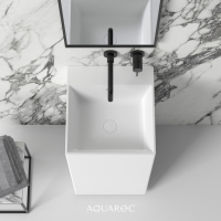 Kudos Solid Surface Stone Resin Freestanding Basin 420