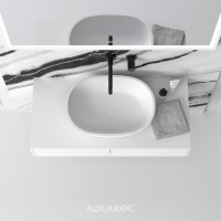 Cassetti Wall Hung Vanity Double Drawer Unit 1000