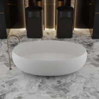 Camellia Solid Surface Stone Resin Freestanding Bath 1700