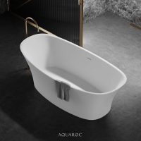 Mayfair Solid Surface Stone Resin Freestanding Bath 1700