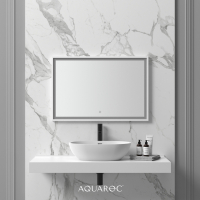 Allure Solid Surface Stone Resin Backlit & Demister Mirror 900