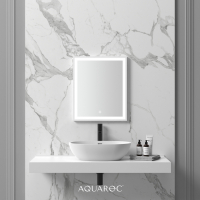 Allure Solid Surface Stone Resin Backlit & Demister Mirror 500