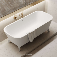 Paris Solid Surface Stone Resin Freestanding Bath 1600