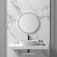Allure Solid Surface Stone Resin Backlit & Demister Mirror 700
