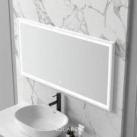 Allure Solid Surface Stone Resin Backlit & Demister Mirror 1200