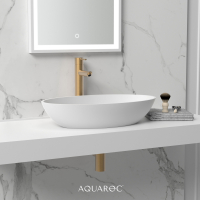 Zenith Solid Surface Stone Resin Counter Top Basin 580