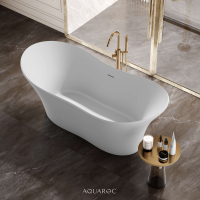 Marquis Solid Surface Stone Resin Freestanding Bath 1750