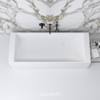 Modena Solid Surface Stone Resin Freestanding Bath 1800
