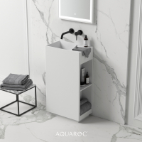 Ethos Solid Surface Stone Resin Freestanding Basin 500