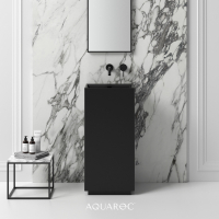 Kudos Solid Surface Stone Resin Freestanding Basin Matte Black 420