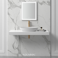 Zenith Solid Surface Stone Resin Counter Top Basin 580