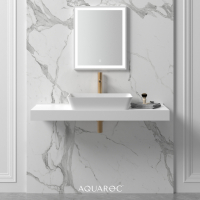 Oskar Solid Surface Stone Resin Counter Top Basin 570