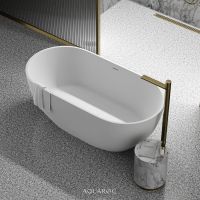 Rivera Solid Surface Stone Resin Freestanding Bath 1500