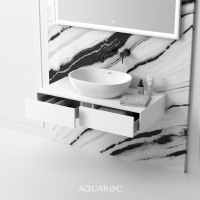 Cassetti Wall Hung Vanity Double Drawer Unit 1000