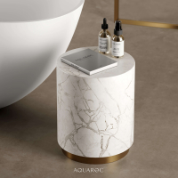 Florence Solid Surface Stone Resin Freestanding Bath 1600