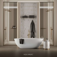 Florence Solid Surface Stone Resin Freestanding Bath 1600