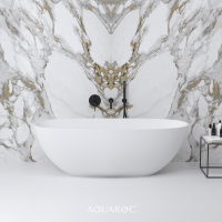 Florence Solid Surface Stone Resin Freestanding Bath 1600