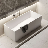 Kudos Solid Surface Stone Resin Freestanding Bath 1700