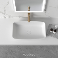 Cielo Solid Surface Stone Resin Counter Top Basin 580