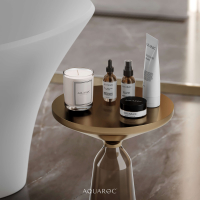 Marquis Solid Surface Stone Resin Freestanding Bath 1750