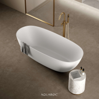 Florence Solid Surface Stone Resin Freestanding Bath 1600