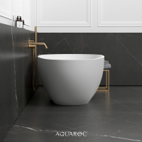 Uovo Solid Surface Stone Resin Freestanding Bath 1700
